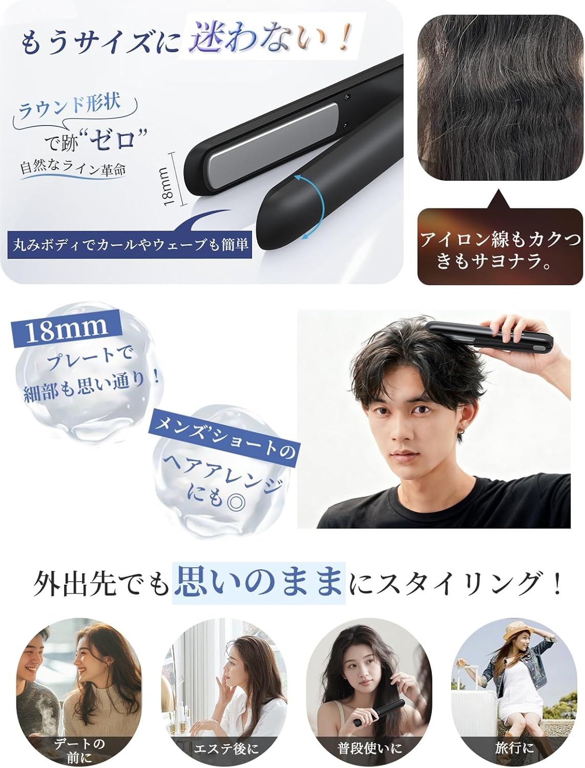 Kiboer(キボア) ミニアイロンの商品画像6 