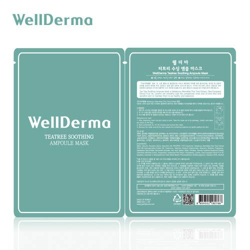 Wellderma(ウェルダーマ) ティーツリー スージング アンプル マスクの商品画像3 