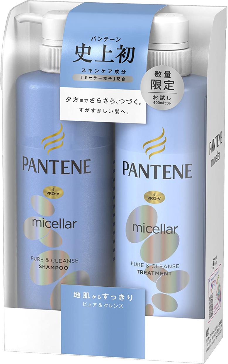PANTENE(パンテーン) ミセラー ピュア＆クレンズ シャンプー／トリートメントの商品画像2 