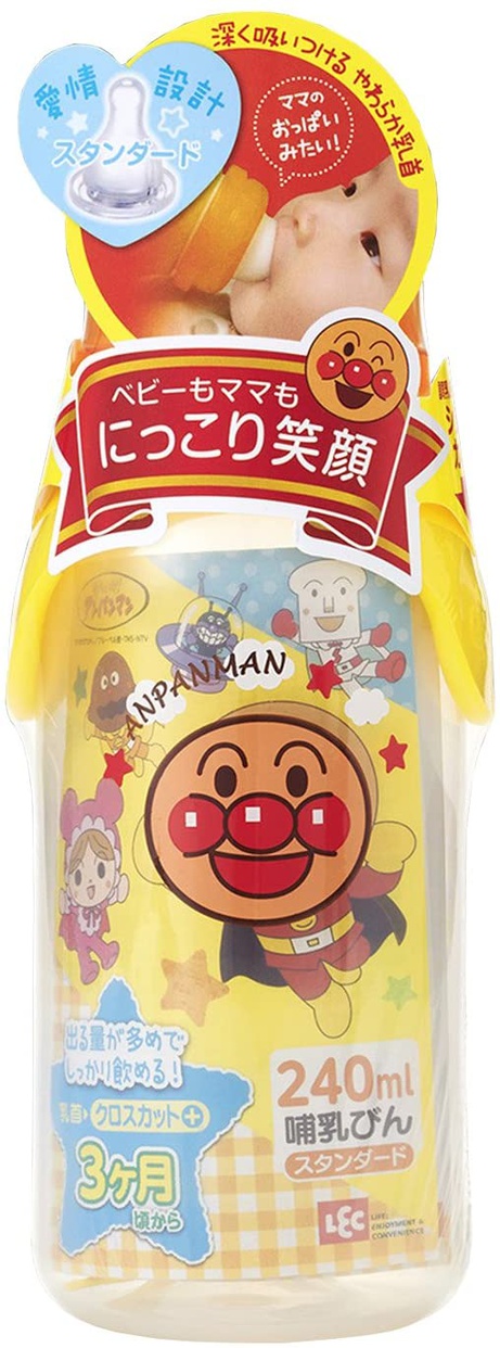 LEC(レック) アンパンマン ほ乳瓶 スタンダードタイプの商品画像6 