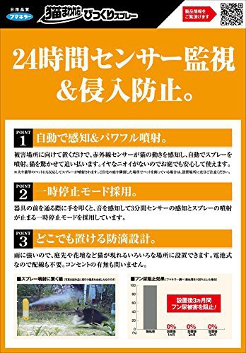 フマキラー 猫まわれ右 びっくりスプレーセットの商品画像3 