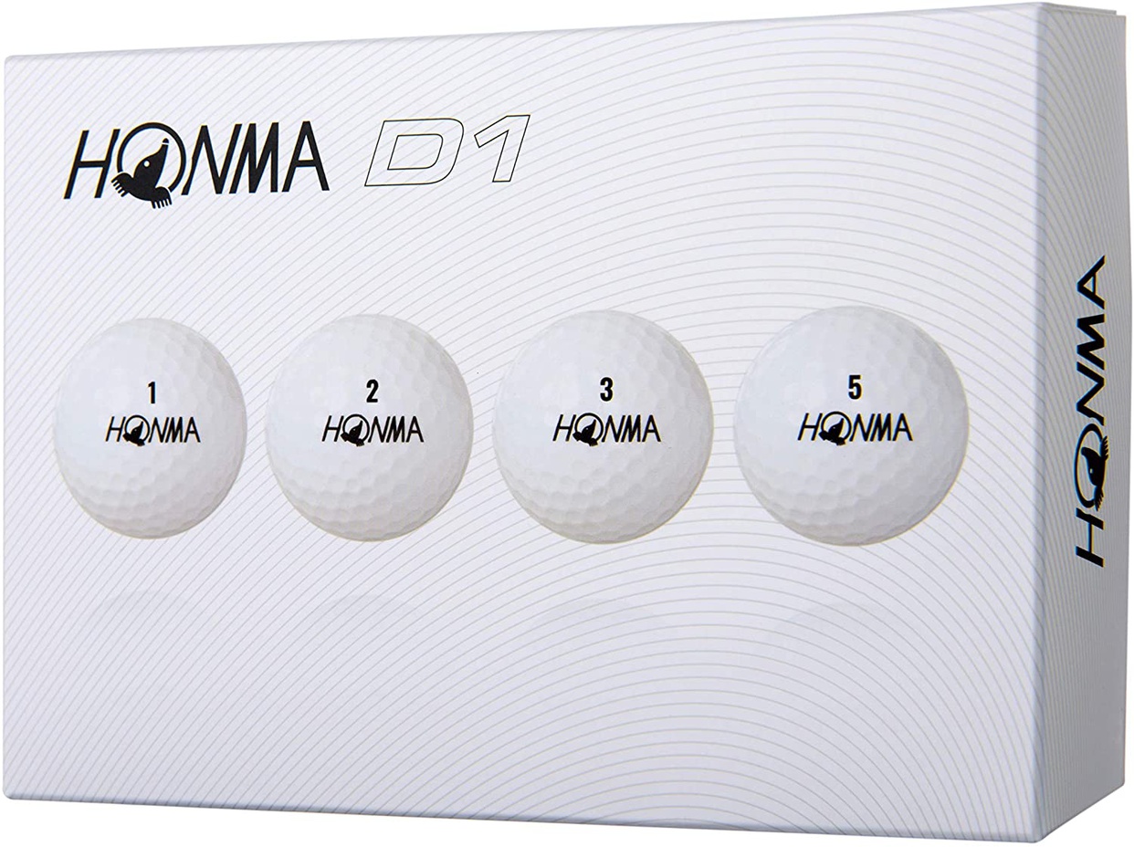 ゴルフボールおすすめ商品：HONMA NEW D1 BT-1801