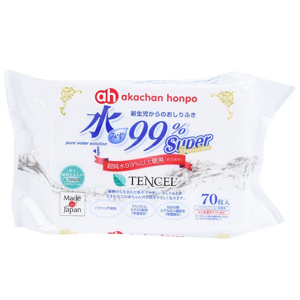 赤ちゃん本舗 水99％ Super おしりふき プレミアムの商品画像2 
