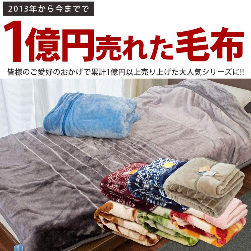 西川(Nishikawa) マイヤー毛布の商品画像2 