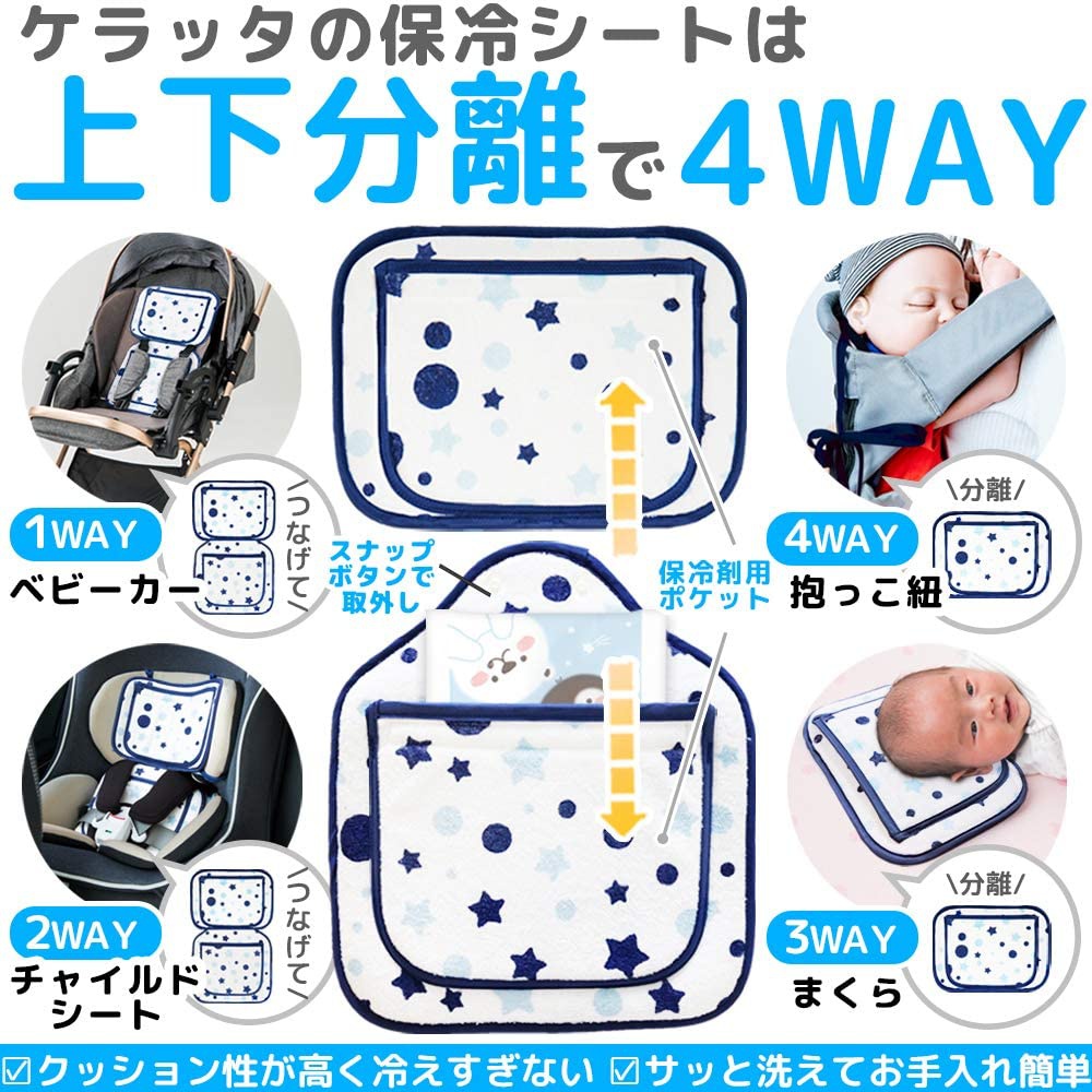 kerätä(ケラッタ) ベビーカー 保冷保温シートの商品画像3 