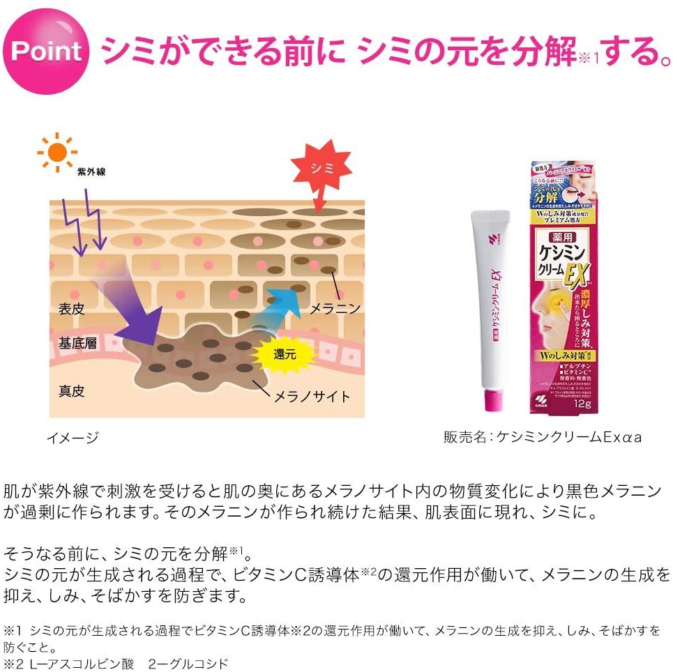 ケシミン クリームEXの商品画像9 