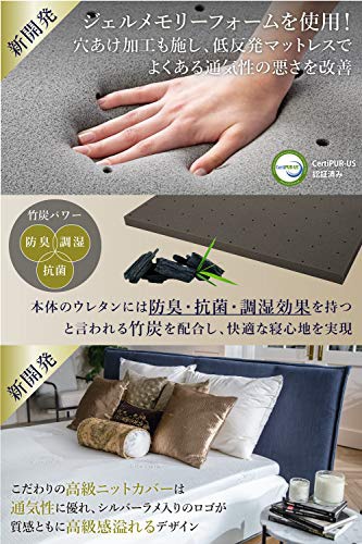 極眠(GOKUMIN) プレミアム低反発マットレスの商品画像4 