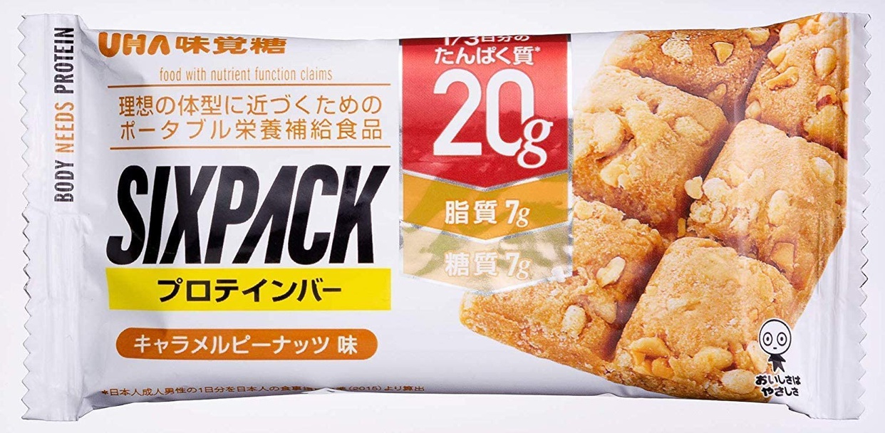 UHA味覚糖 SIXPACK プロテインバーの商品画像1 