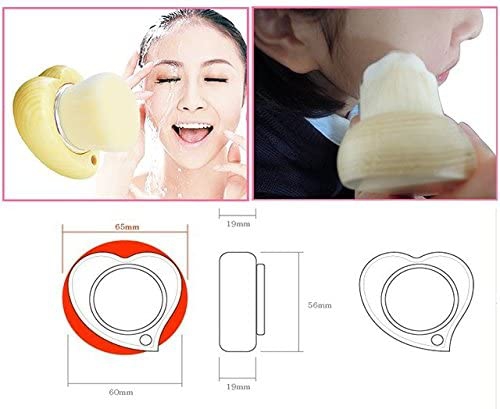 HANA(ハナ) スキンケア洗顔ブラシ ハート型の商品画像サムネ2 