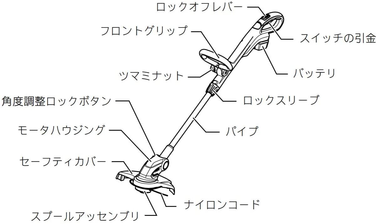 makita(マキタ) 充電式草刈機 MUR181DRFの商品画像2 