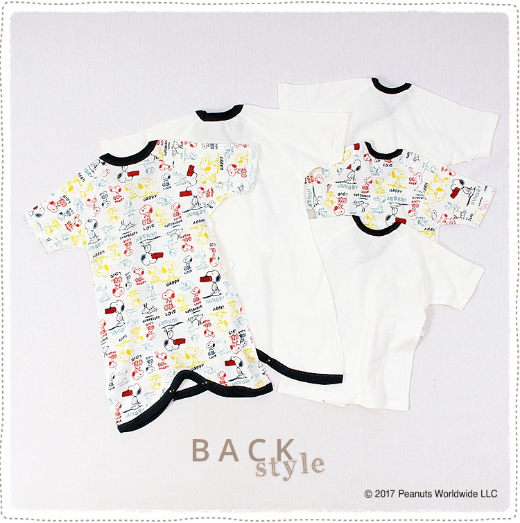 LIFE STYLE BABY(ライフスタイルベビー) スヌーピー新生児肌着 S70992の商品画像8 
