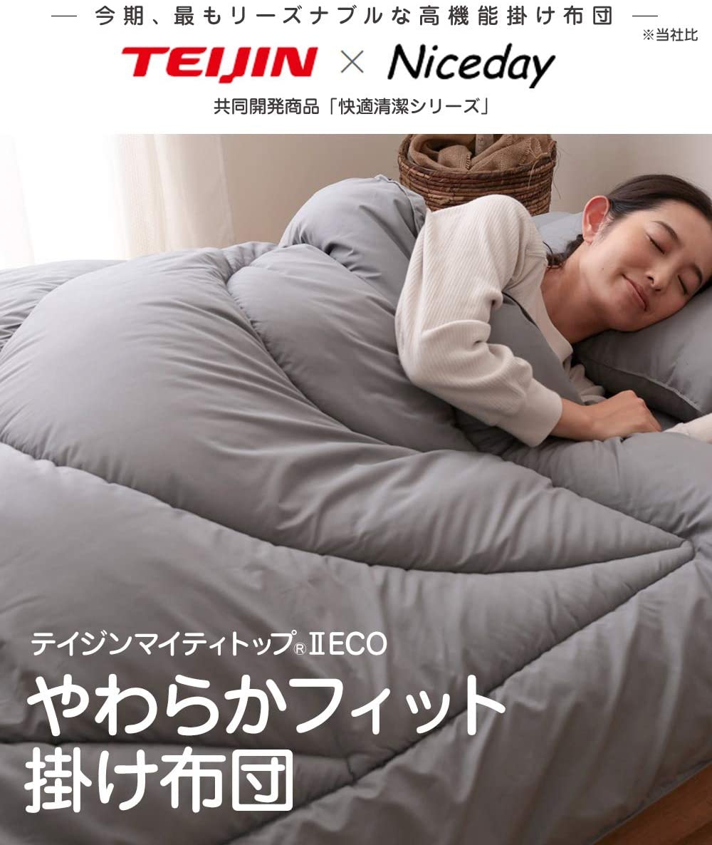 ナイスデイ TEIJIN (帝人) 快適清潔シリーズ 掛け布団 86550113の商品画像2 
