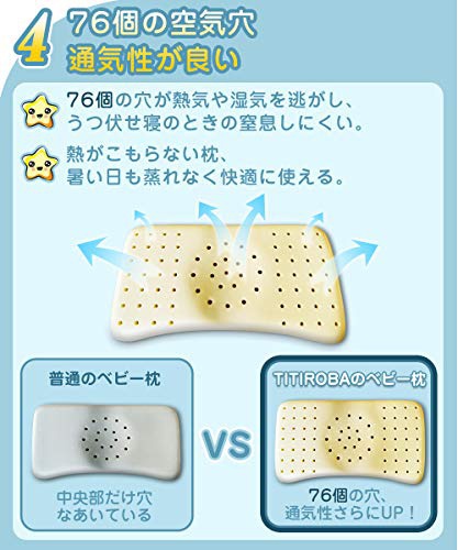TITIROBA(チチロバ) ベビー枕 PL-C3の商品画像5 