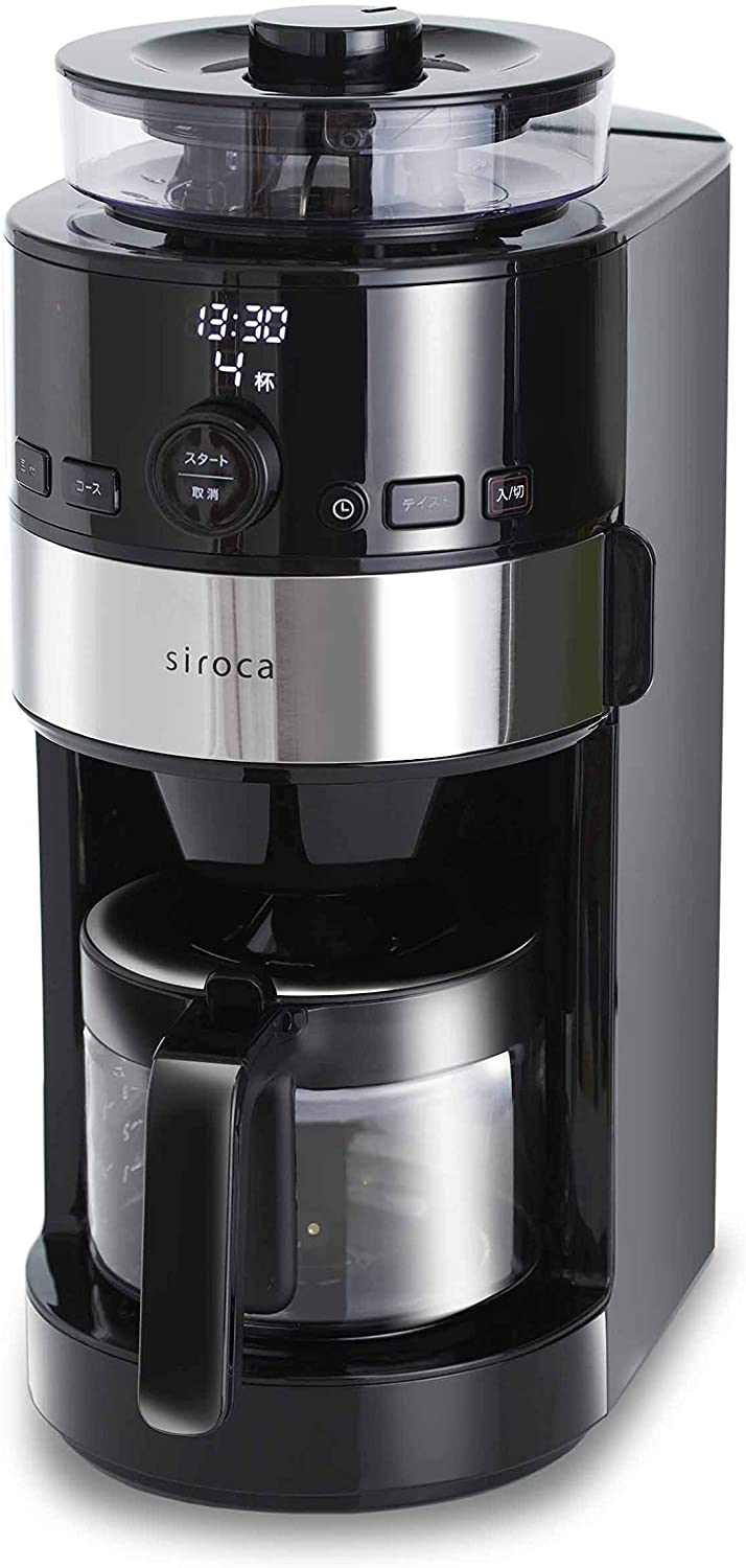 siroca(シロカ) コーン式全自動コーヒーメーカー SC-C111