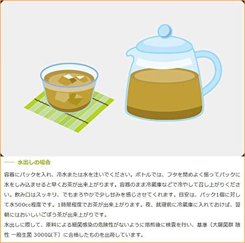 健康茶さがん農園 八百屋さんの九州産ごぼう茶の商品画像サムネ2 