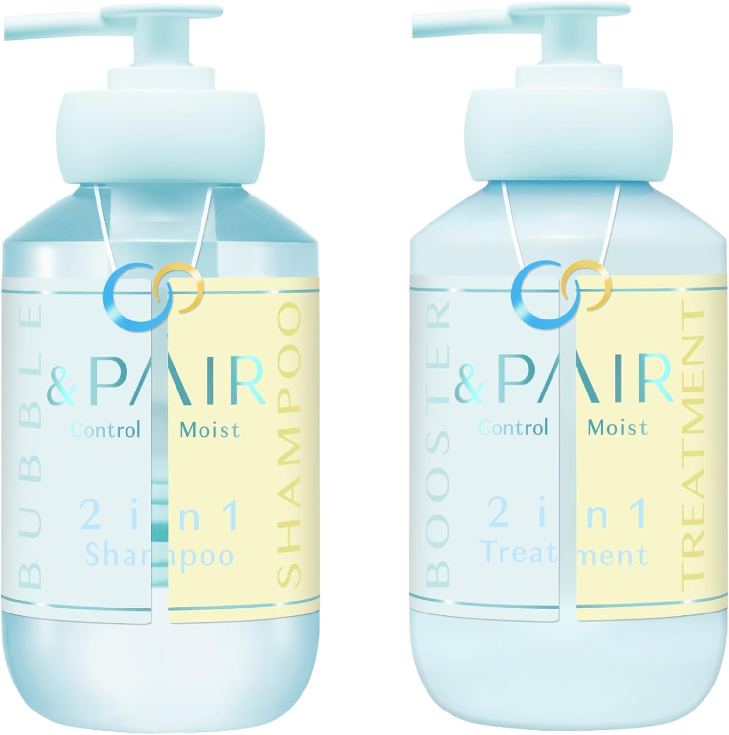 &PAIR(アンドペア) コントロール モイスト 2in1 シャンプー／ヘアトリートメント