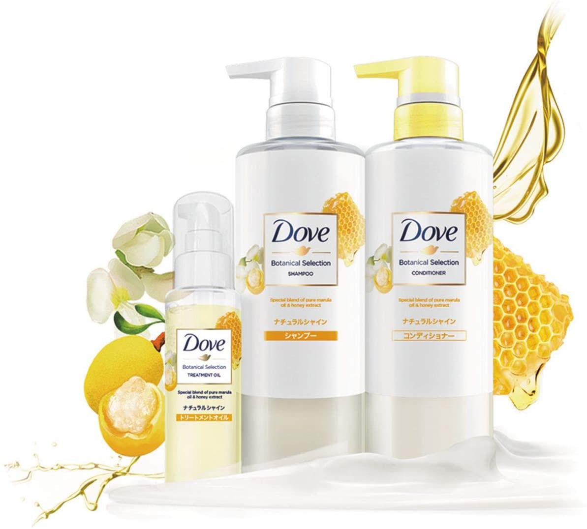 Dove(ダヴ) ボタニカルセレクション ナチュラルシャイン シャンプーの商品画像3 