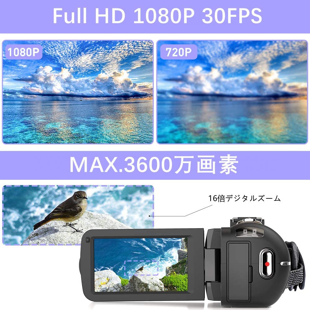 ACTITOP(アクティトップ) デジタルビデオカメラ HDの商品画像2 