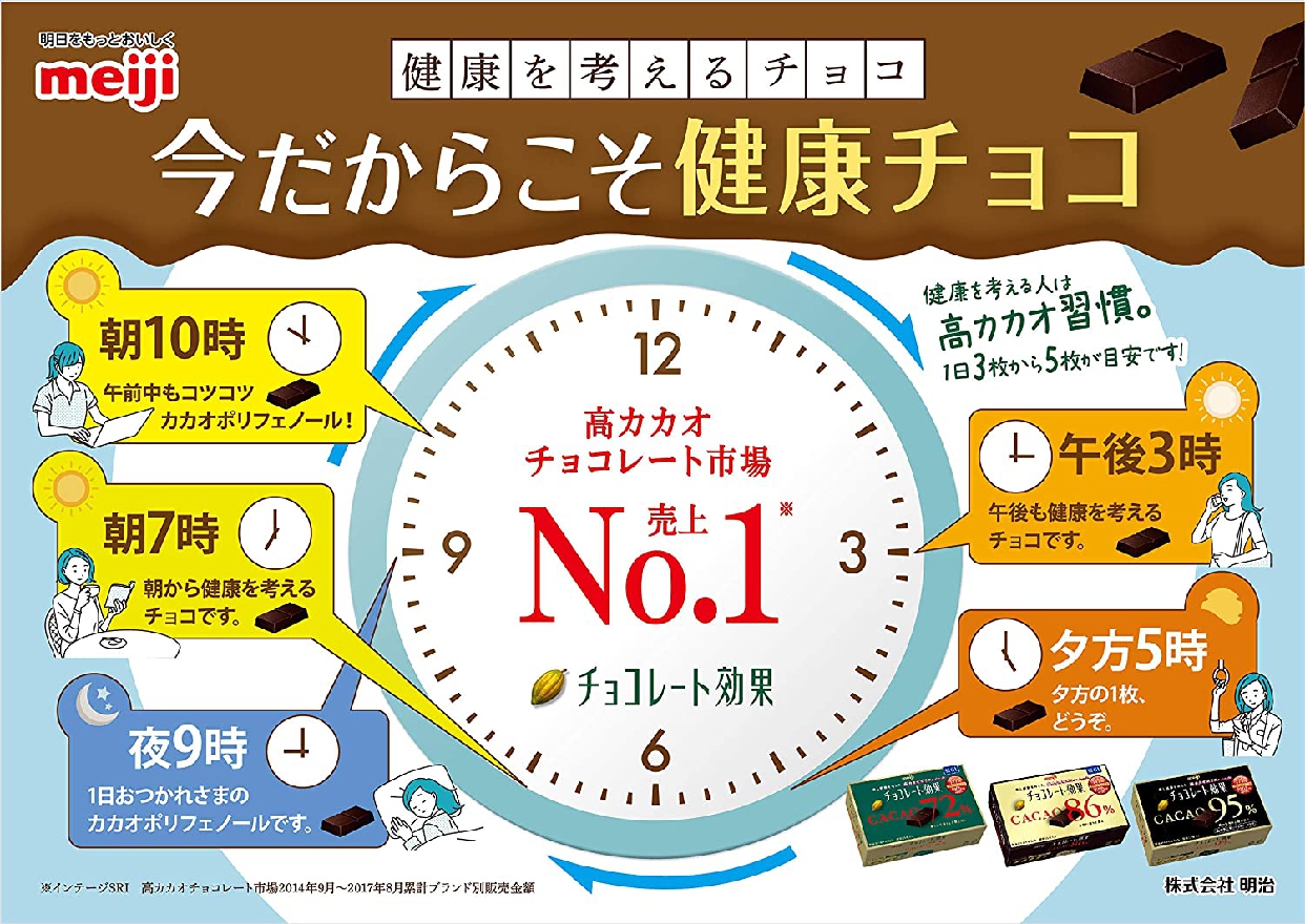 明治(meiji) チョコレート効果カカオ72%の商品画像サムネ6 
