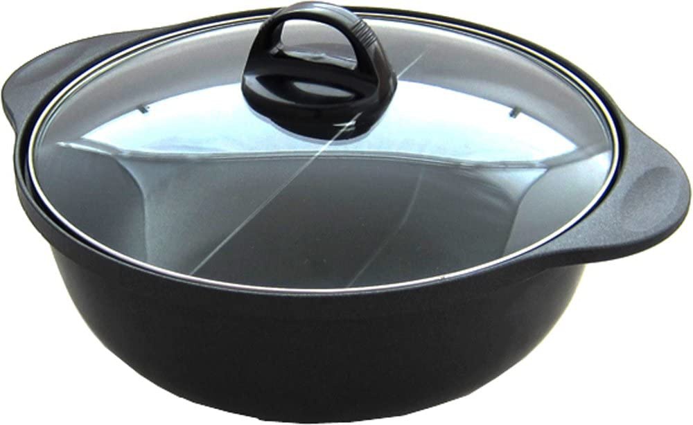 仕切り鍋おすすめ商品：杉山金属 火鍋風仕切り鍋 KS-2926