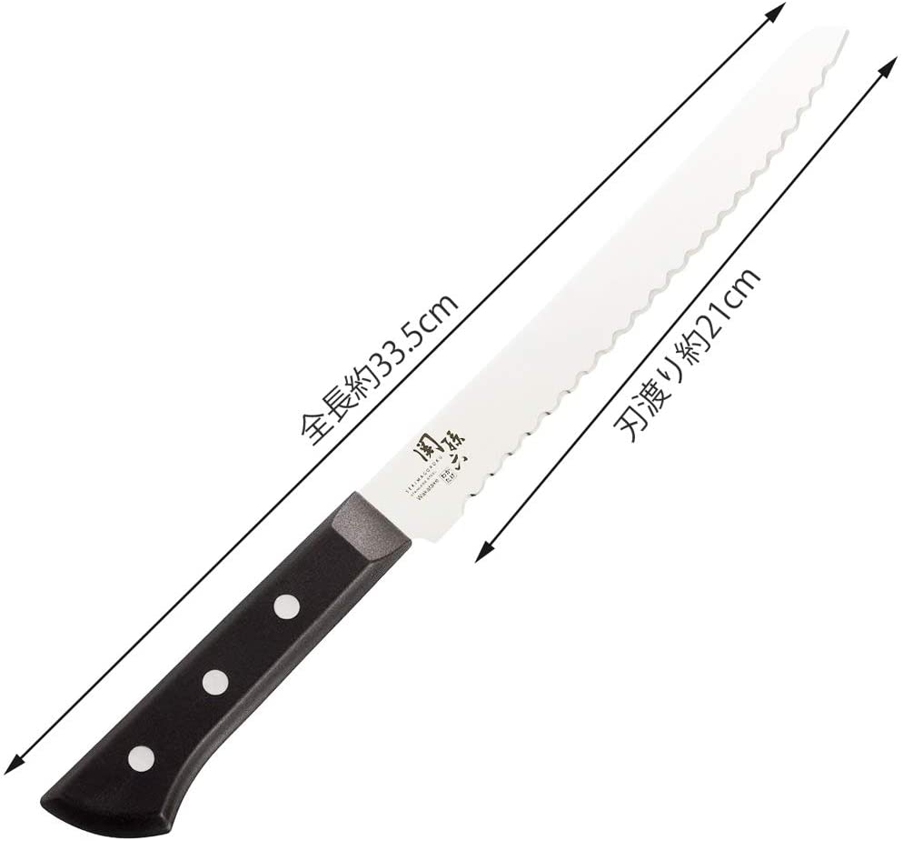 関孫六(セキノマゴロク) わかたけ パン切りナイフ AB5425の商品画像サムネ4 