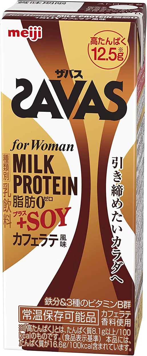 SAVAS(ザバス) フォーウーマン ミルクプロテイン 脂肪0+ソイ