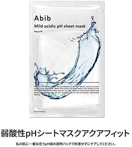 Abib(アビブ) マイルド アシディック ph シートマスク アクア フィットの商品画像2 