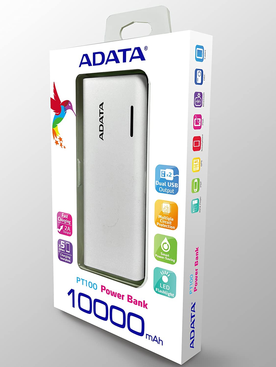 ADATA(エイデータ) PT100 パワーバンク APT100-10000M-5Vの商品画像サムネ6 
