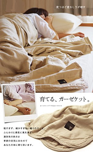 Fabric +(ファブリックプラス) 5重ガーゼキルトケットの商品画像2 