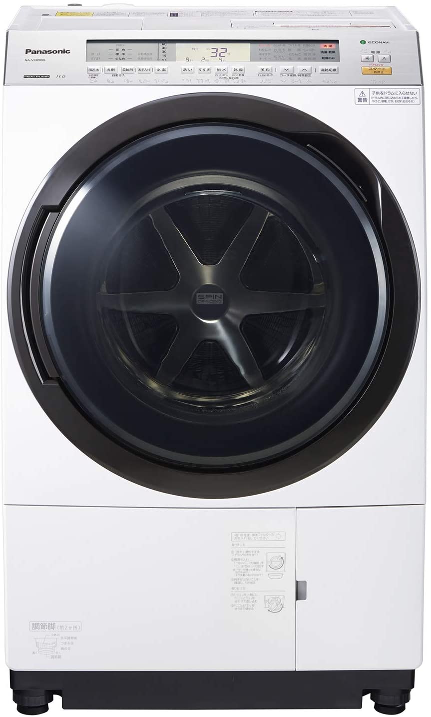 ドラム式洗濯機おすすめ商品：Panasonic(パナソニック) ななめドラム洗濯乾燥機 NA-VX8900L