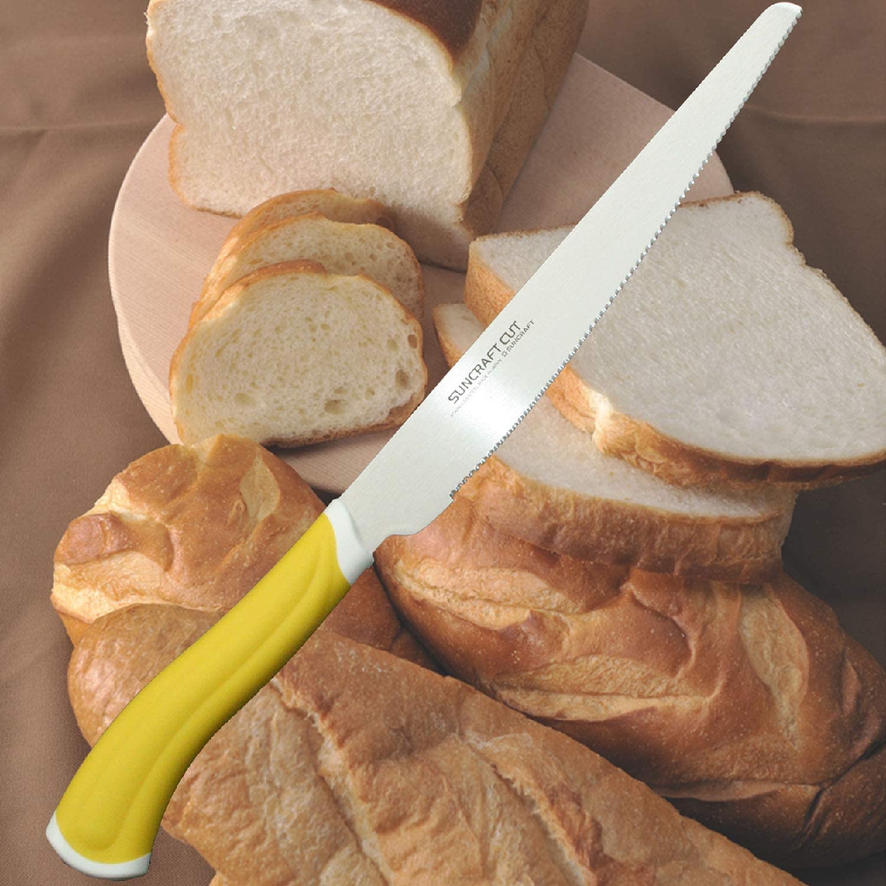 SUNCRAFT(サンクラフト) スムーズパン切りナイフ HE-2101の商品画像サムネ8 