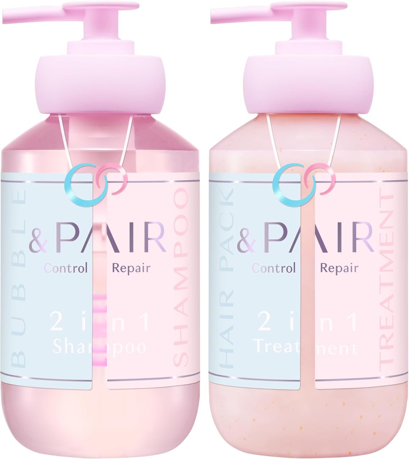 &PAIR(アンドペア) コントロール リペア 2in1 シャンプー／ヘアトリートメント