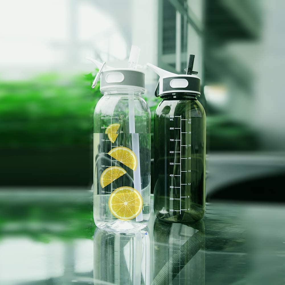 BOTTLED JOY(ボトルジョイ) ストローボトル BPA FREE 1L ブラックの商品画像7 