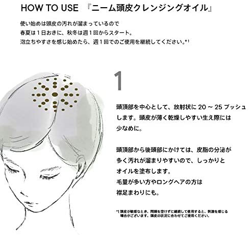 SHIRO(シロ) ニーム頭皮クレンジングオイルの商品画像2 