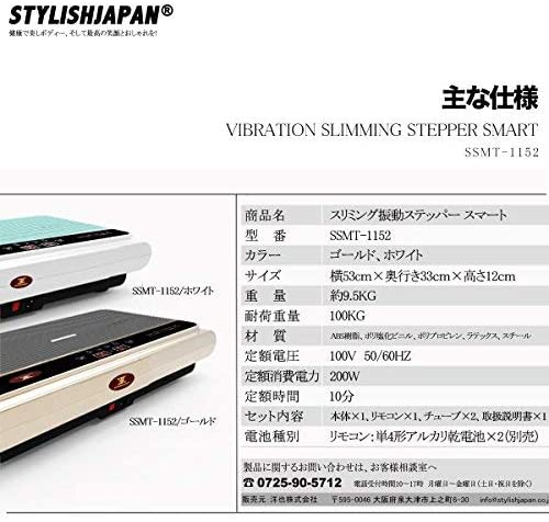 stylishjapan(スタイリッシュジャパン) スリミング振動ステッパー スマートの商品画像6 