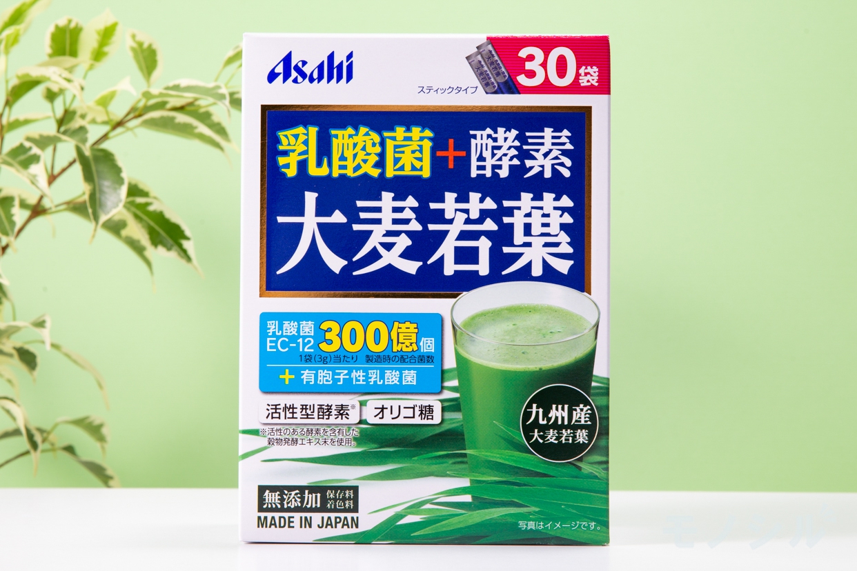 Asahi(アサヒグループショクヒン) 乳酸菌+酵素 大麦若葉の商品画像1 商品の正面画像