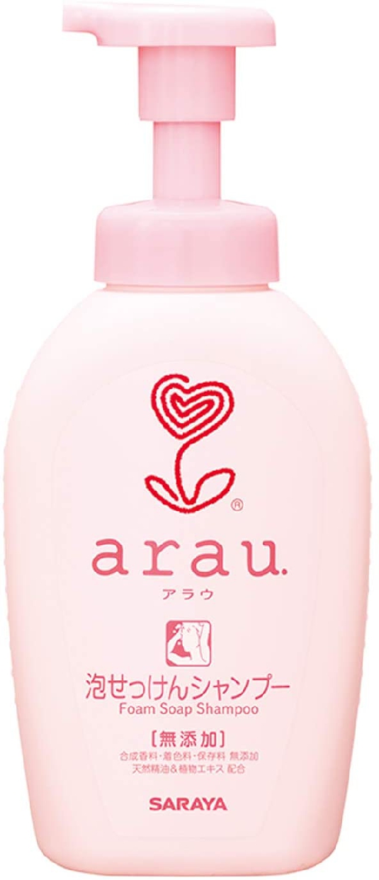 石鹸シャンプーおすすめ商品：arau.(アラウ) 泡せっけんシャンプー