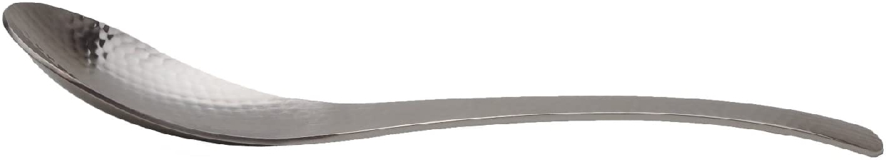 パール金属(PEARL) 和の膳 18-8ステンレス製 槌目 レンゲスプーン B-5289 シルバーの商品画像3 