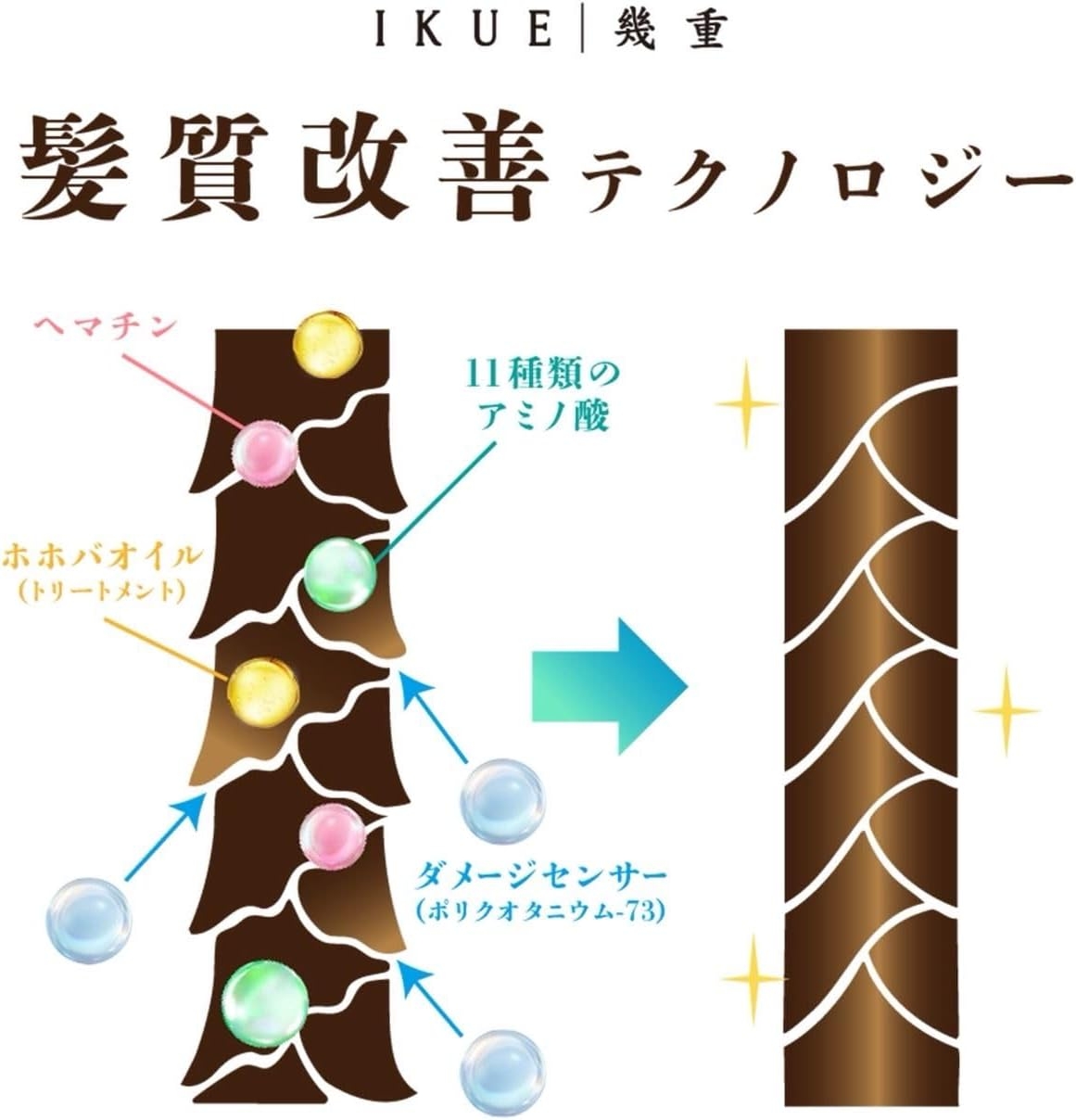 幾重(IKUE) シャンプー／トリートメントの商品画像3 