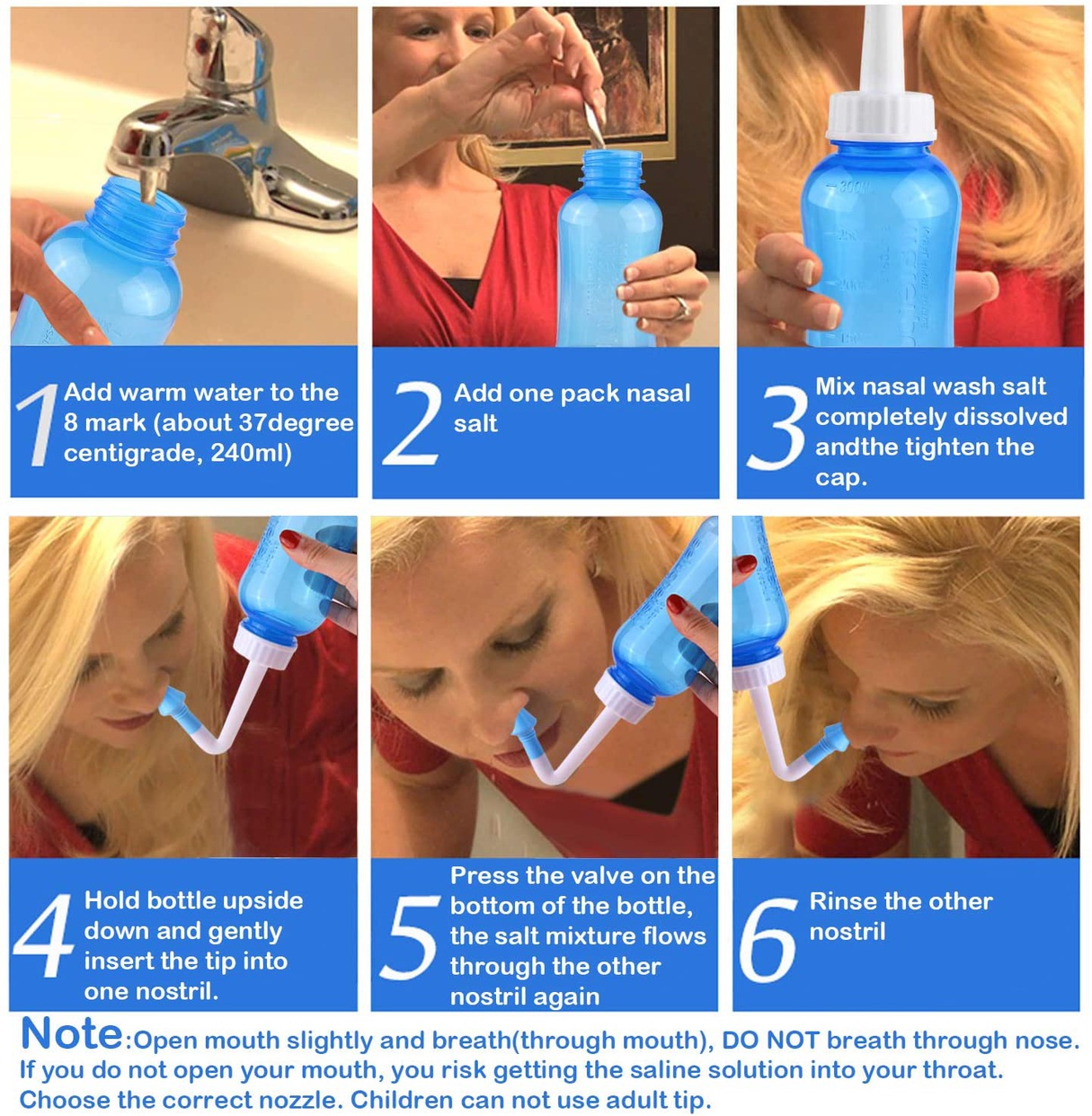 Waterpulse(ウォーターパルス) 鼻腔洗浄器 YT-300の商品画像6 