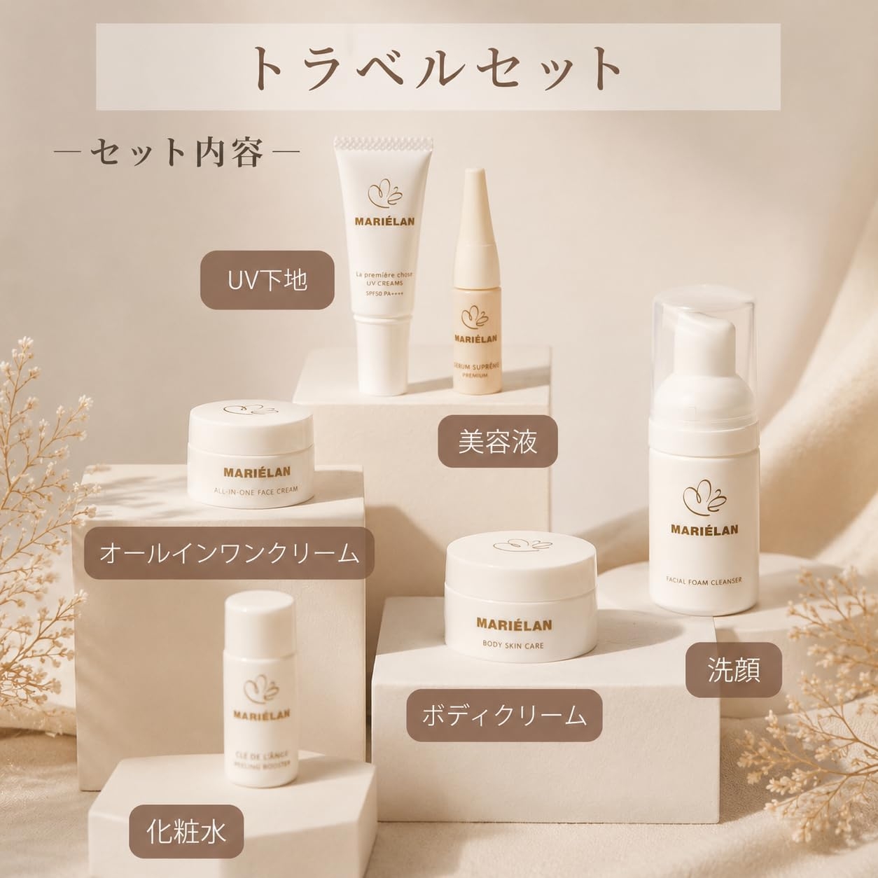 MARIÉLAN(マリエラン) トラベルセットの商品画像3 