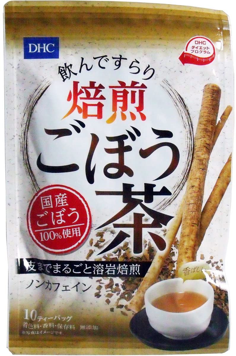 ごぼう茶おすすめ商品：DHC(ディーエイチシー) 飲んですらり 焙煎ごぼう茶