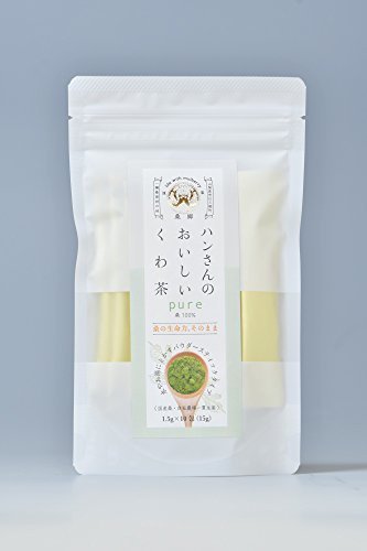 桑郷 ハンさんのおいしいくわ茶 桑100% ピュアの商品画像1 
