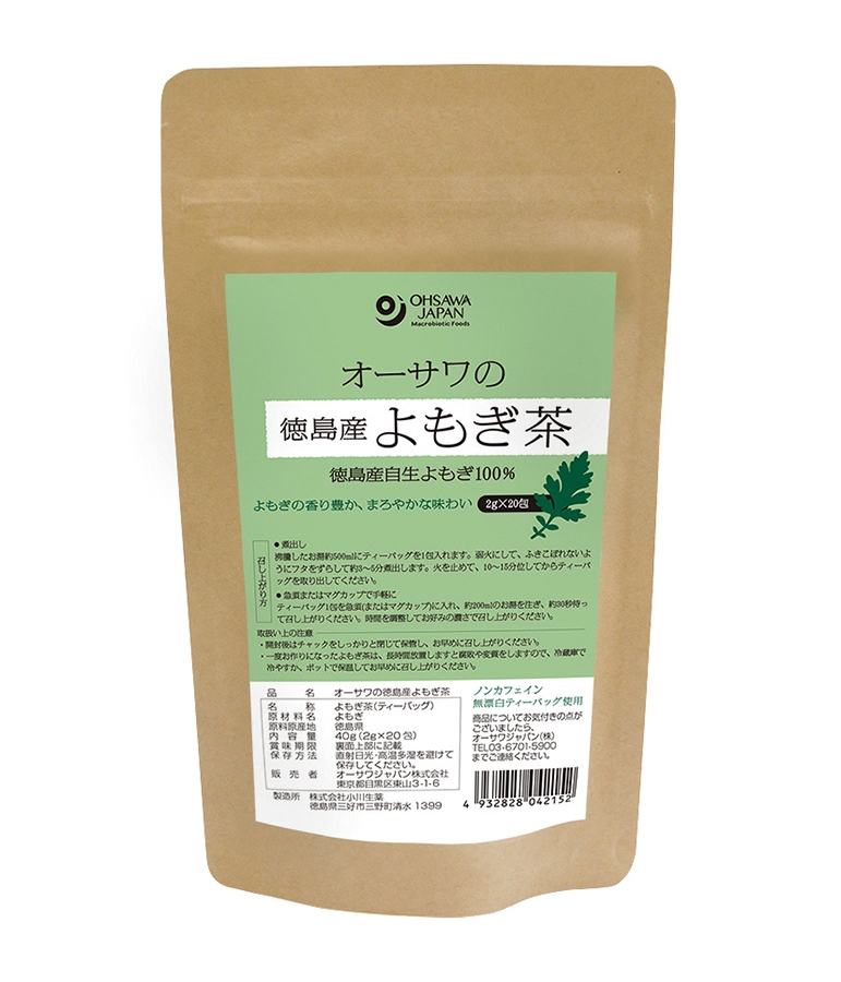 オーサワジャパン オーサワの徳島産よもぎ茶の商品画像2 