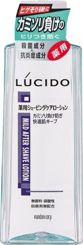 アフターシェーブローションおすすめ商品：LUCIDO(ルシード) 薬用ローション カミソリ負け防止