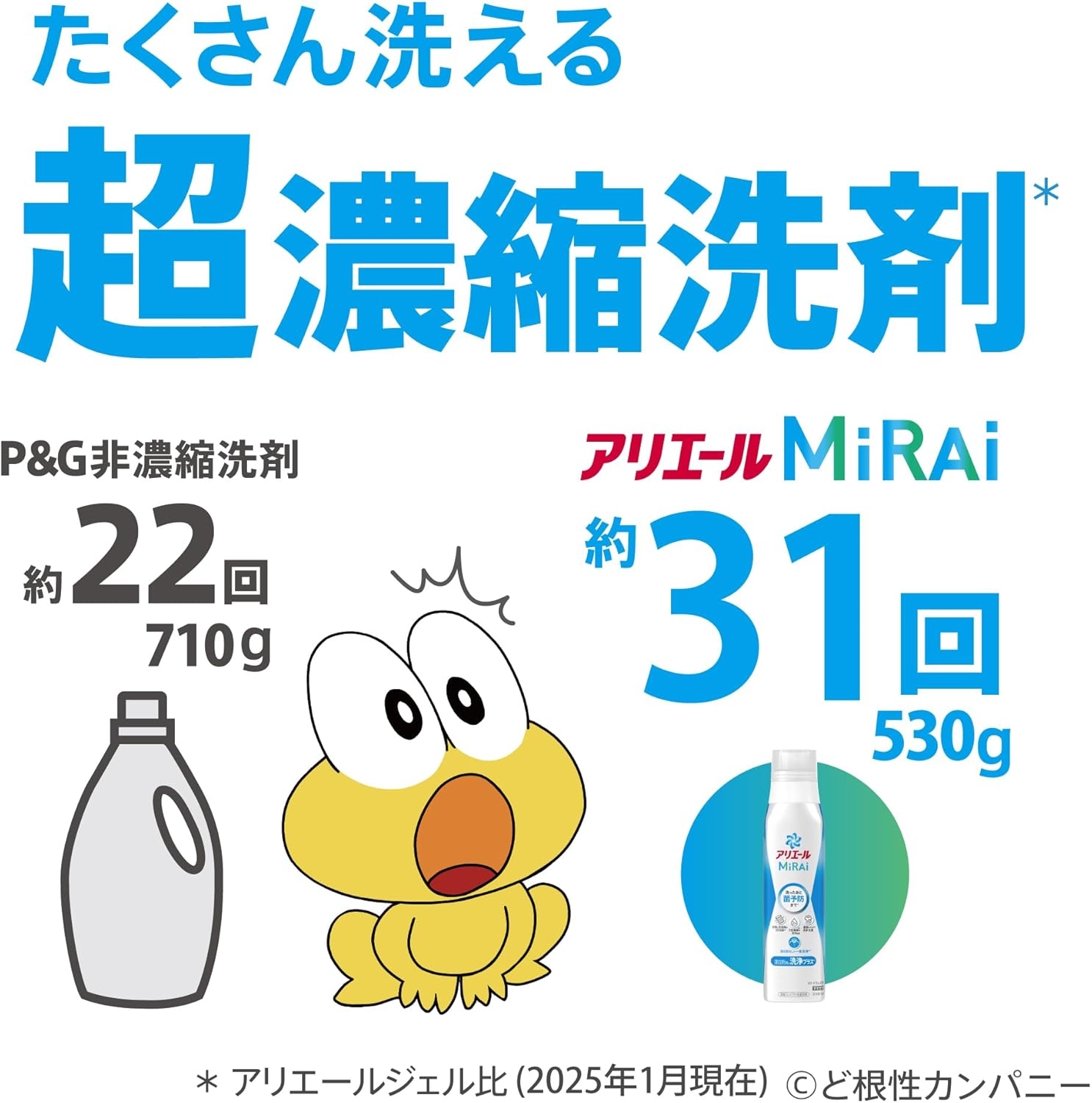 ARIEL(アリエール) MiRAi 洗浄プラスの商品画像4 