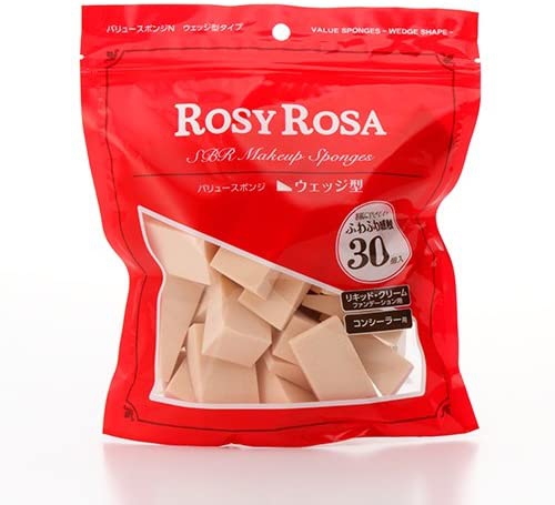 ROSY ROSA(ロージーローザ) バリュースポンジN ウェッジ型タイプ 30Pの商品画像1 