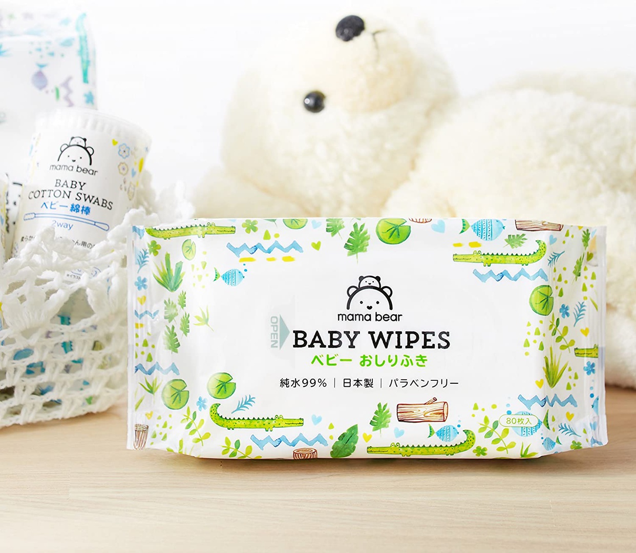 Mama Bear ベビー おしりふき 流せるタイプ60枚入x24個 ×3 Amazon.co.jp: [Amazonブランド] Mama Bear (ママベアー) ベビー