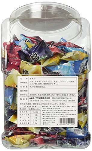 オークラ製菓 猛暑de塩飴 ボトルミックス 塩キャンディの商品画像2 