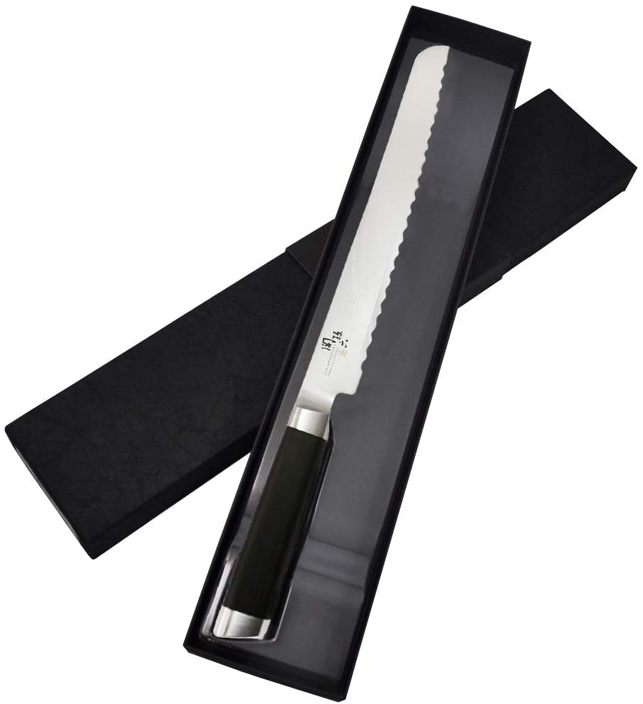 貝印(KAI) 関孫六 ダマスカス パン切りナイフ 240mm AE5207の商品画像サムネ4 